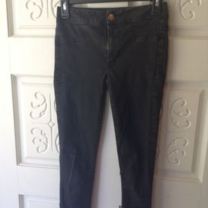 American eagle sateen x jeggings